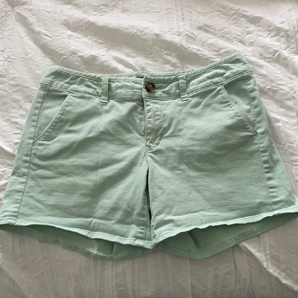 Mint shorts